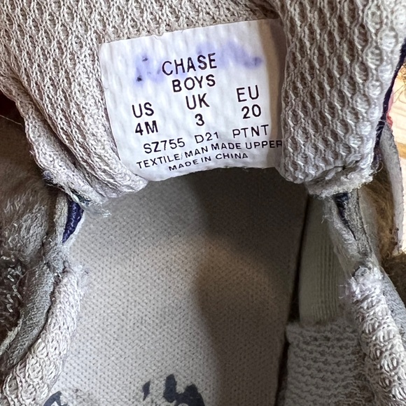 Stride Rite Red and Navy Kids Sneakers - Picture 5 of 5